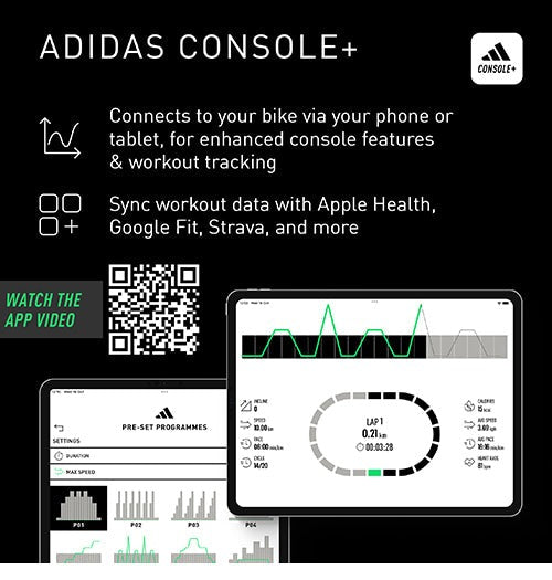 Adidas C-24c Upright Exercise Bike