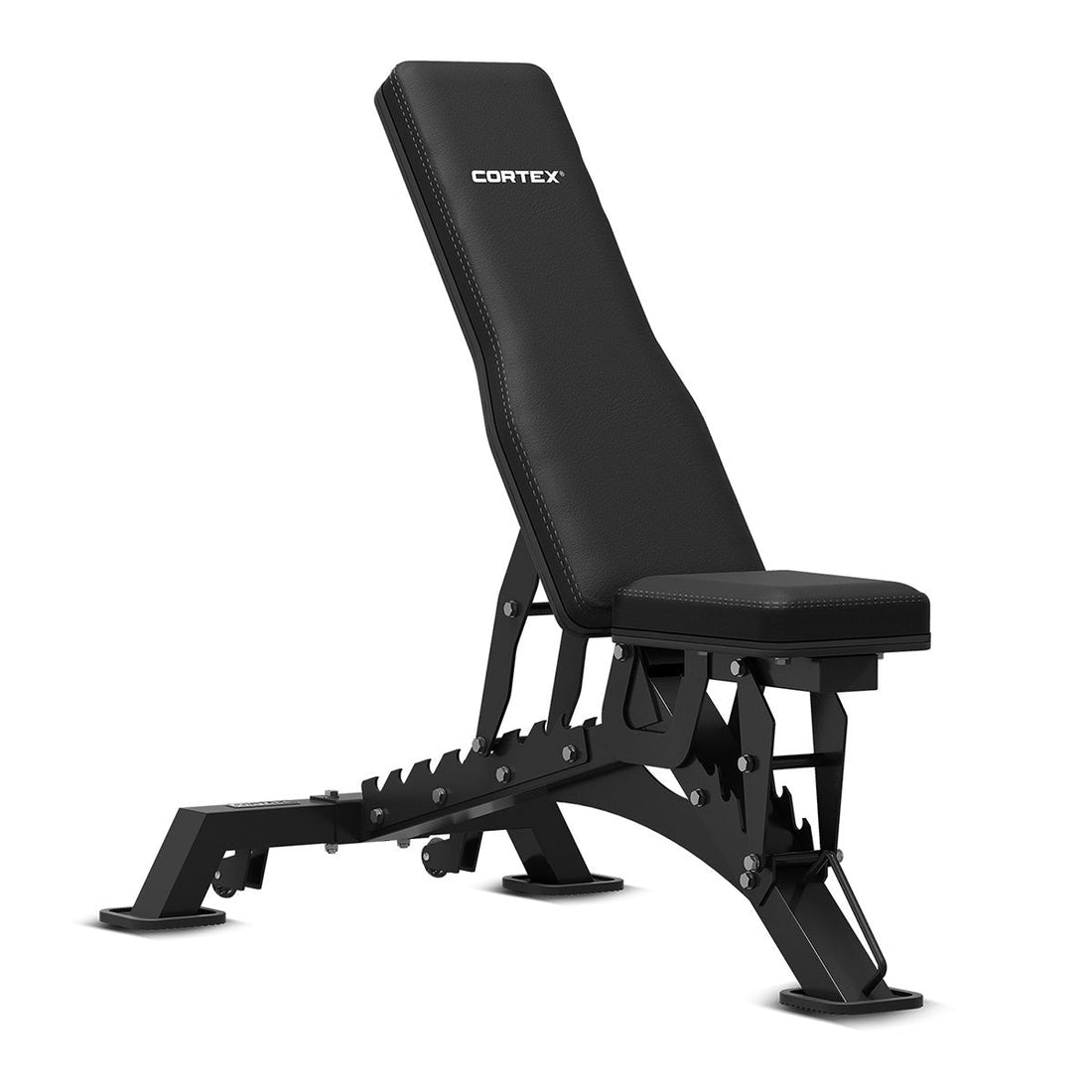 CORTEX SM-25 6-In-1 Power Rack With Smith & Cable Machine Package (Set C) with BN9 Bench + 100kg Olympic Weight Plate & Barbell Package