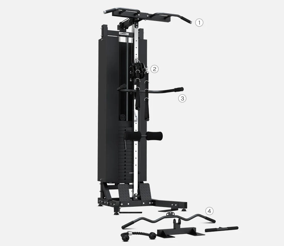 Full-body functional training on the CORTEX FT-12 dual pulley