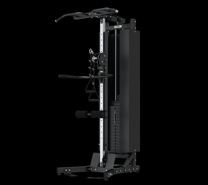 CORTEX FT-12 most compact dual-pulley functional trainer design