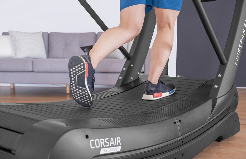 Lifespan Fitness Corsair FreeRun 105 Curved Treadmill