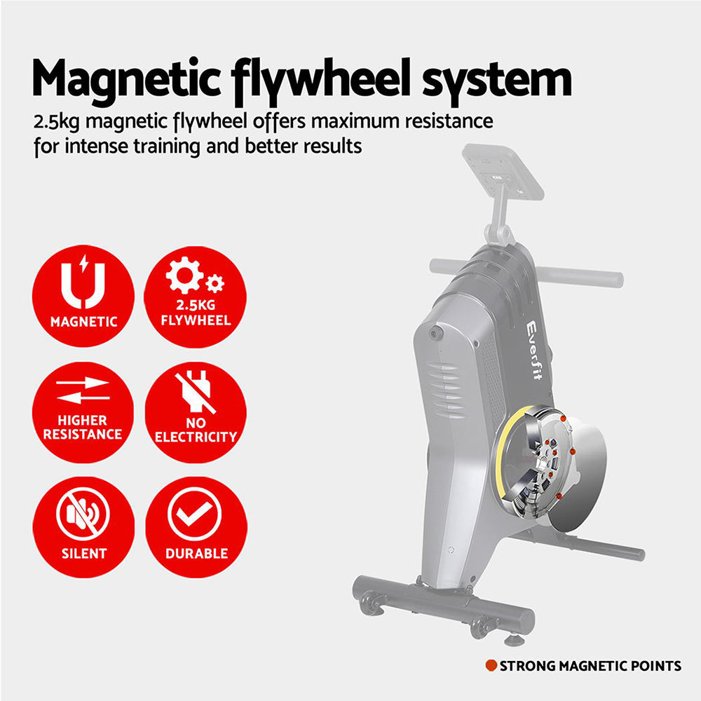 Everfit 12 Level Magnetic Rowing Machine