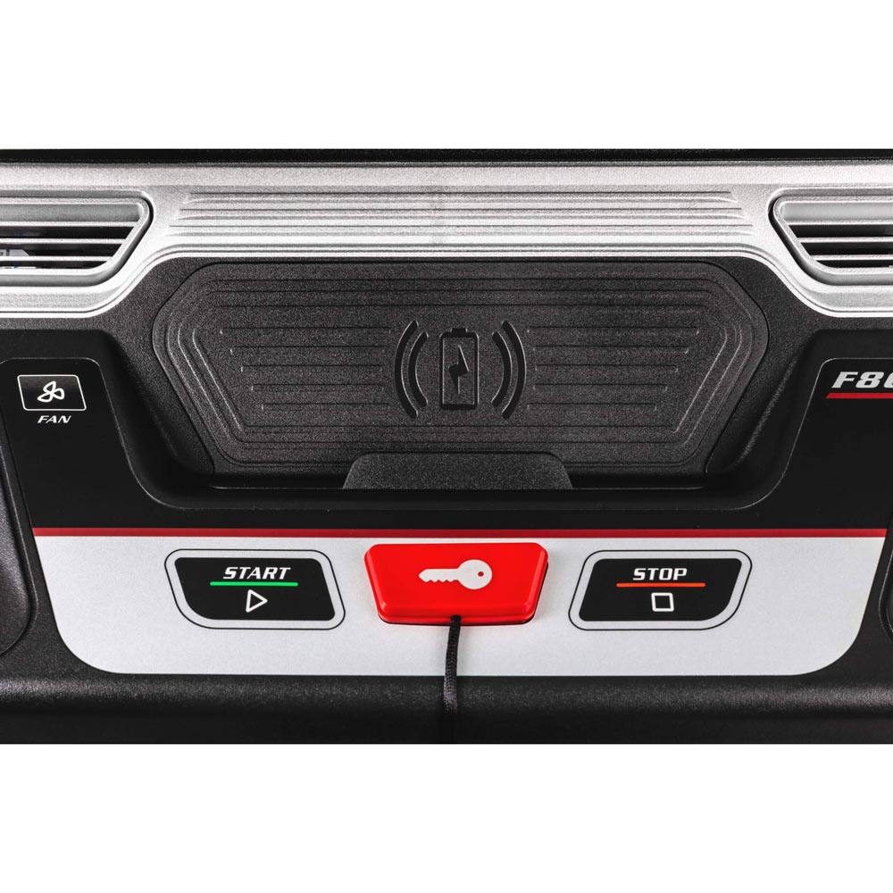 Sole F80 Treadmill Wireless Charging Port