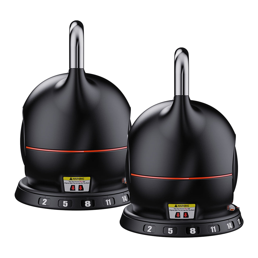 Powertrain 2 x 20kg Adjustable Kettlebell (Pair)