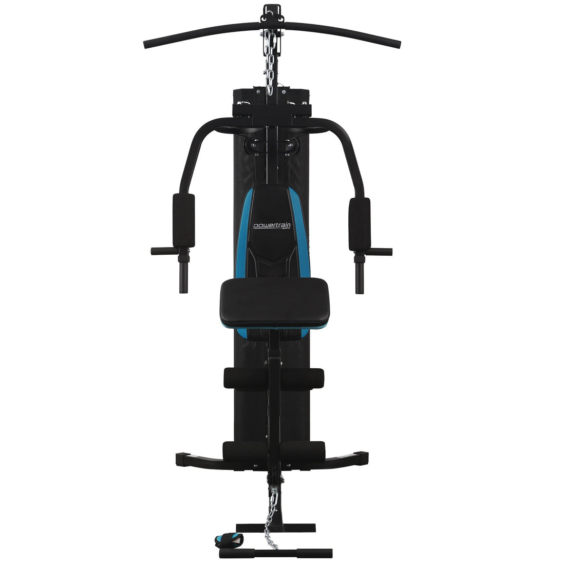 Powertrain JX-300 Multi Station Home Gym with 44kg Weight Stack, Curl Pad, Leg Extension and Pull-down Bar