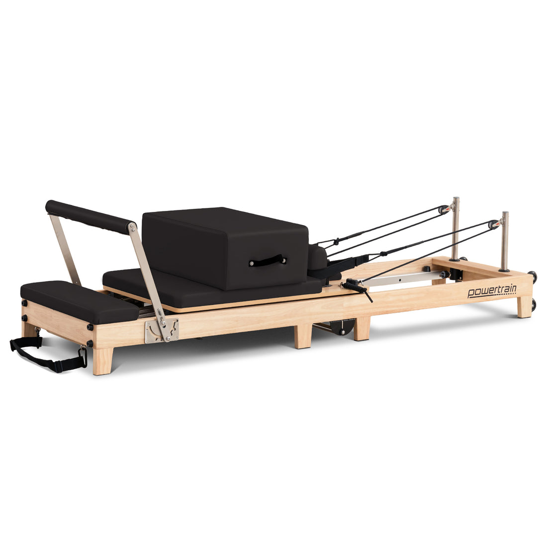 Powertrain Selina Wooden Folding Pilates Reformer (Black)