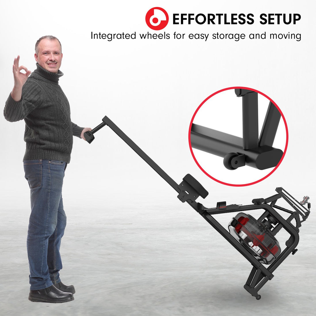 Powertrain 13L Water Rowing Machine