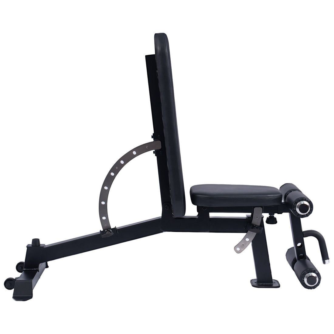 Powertrain Adjustable Workout Bench with Leg Attachment