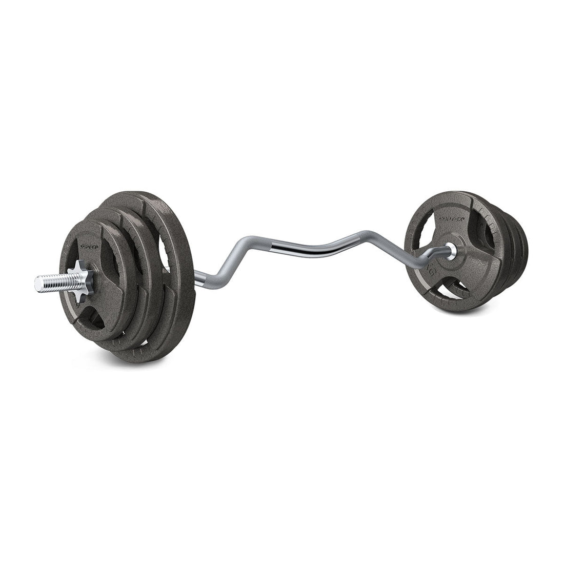 CORTEX PR4 Folding Power Rack Package (Set A) with 90kg Tri-Grip Weight Plate and Bar Set