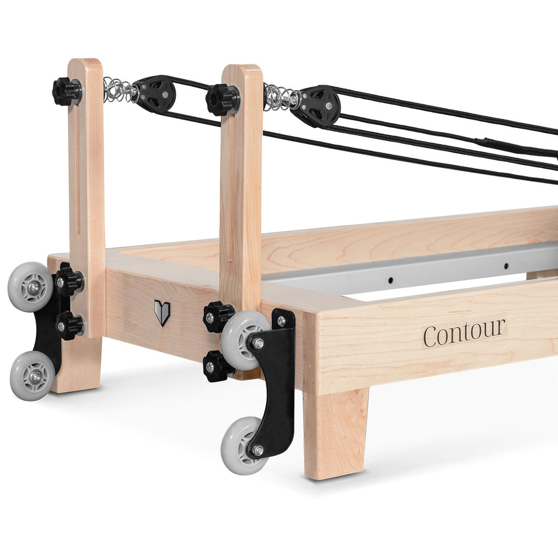 Lifespan Fitness Contour 2 Folding Wooden Pilates Reformer