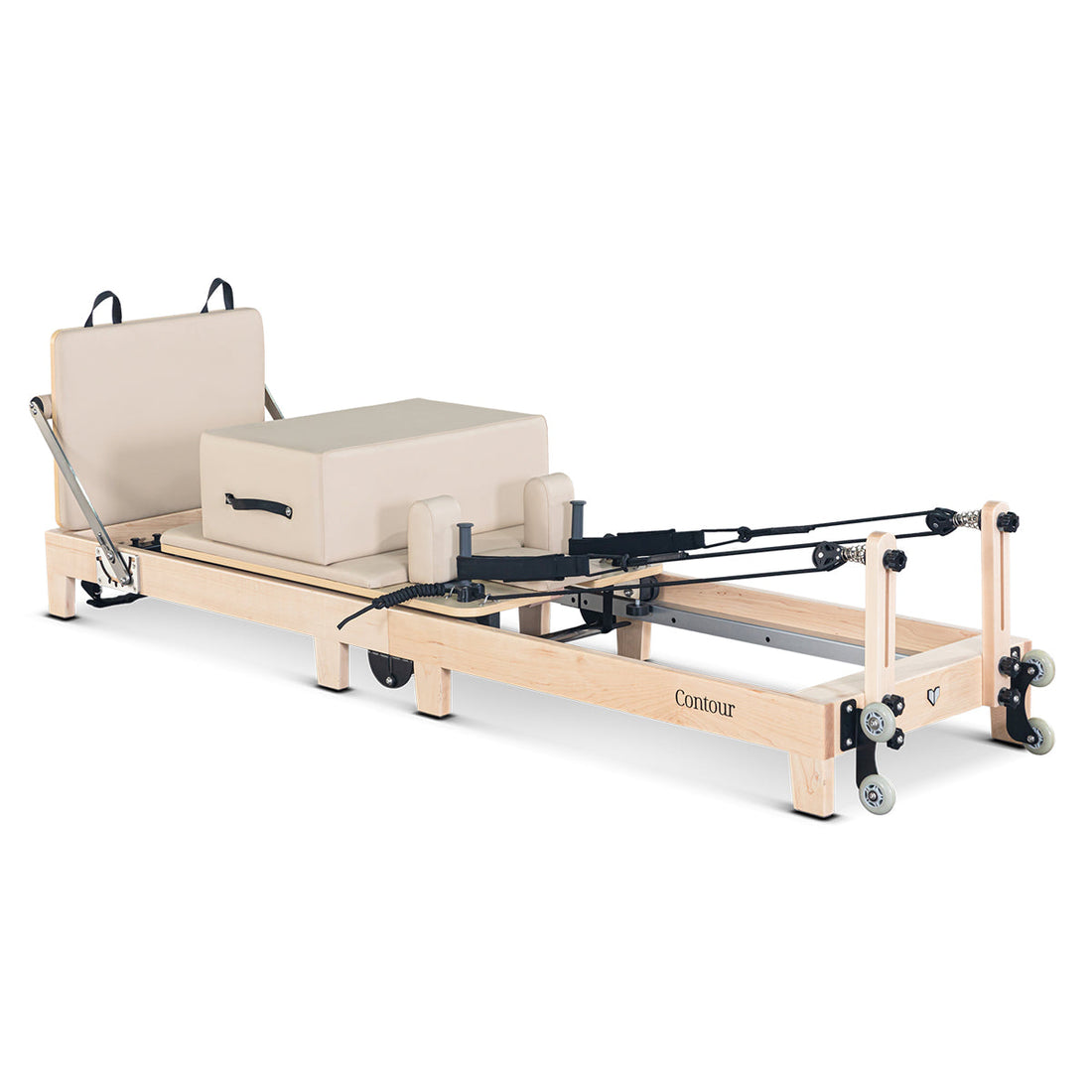 Lifespan Fitness Contour 2 Folding Wooden Pilates Reformer