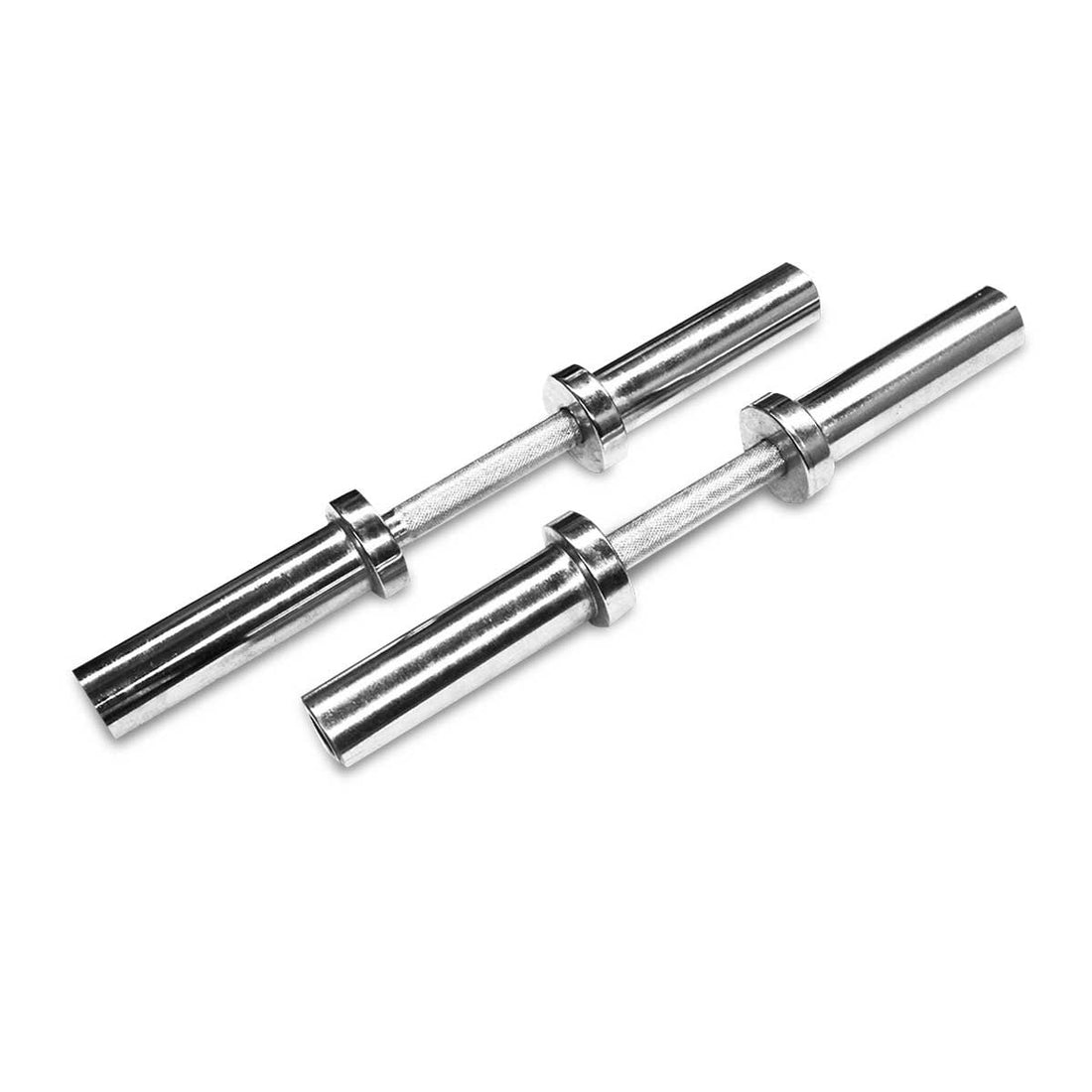 Cortex 45kg Tri-Grip V2 50mm Rubber Olympic Plate Set Incl. Olympic Dumbbell Handles + Spring Collars