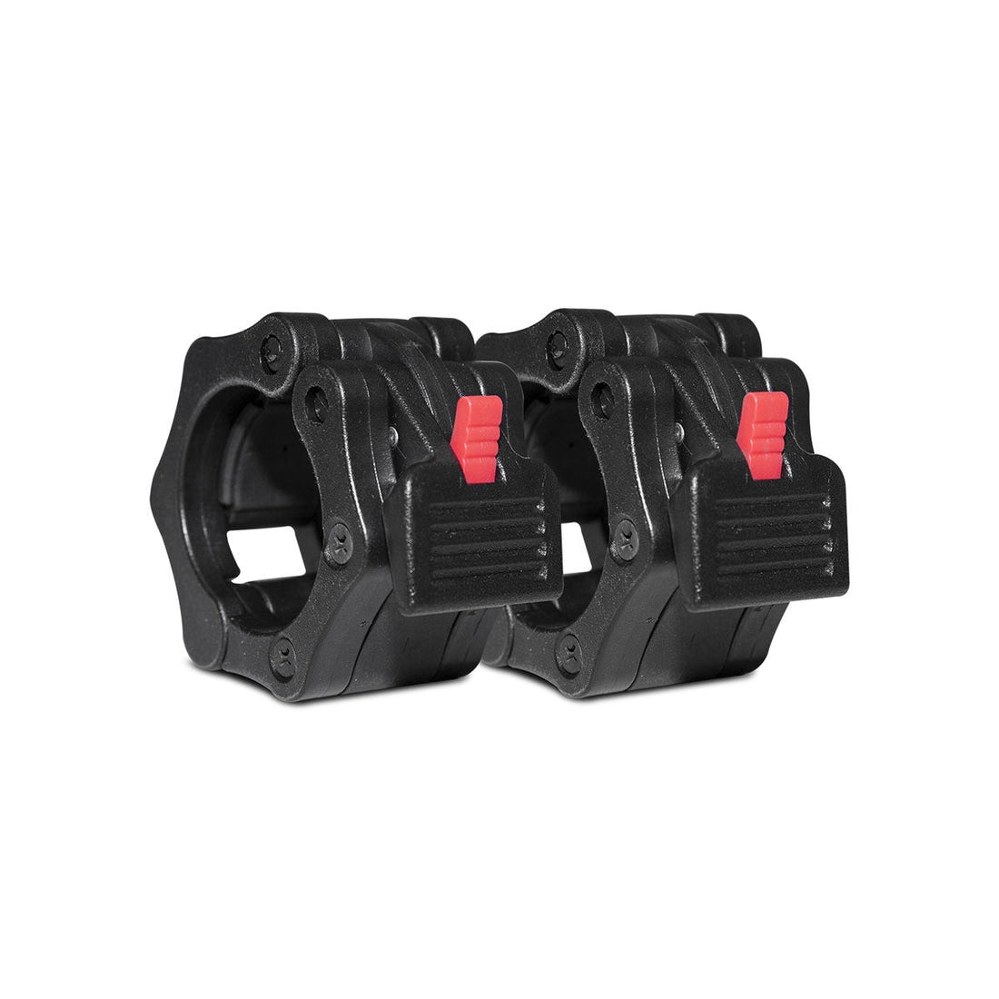 Cortex 90kg Tri-Grip V2 50mm Rubber Olympic Plate Set Incl. SPARTAN100 20kg Olympic Barbell + Lockjaw Collars