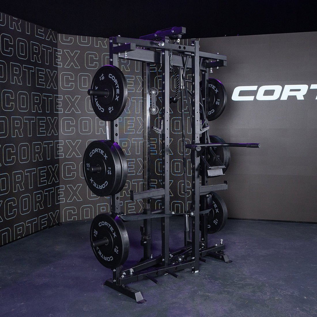 CORTEX PR-4 Foldable Squat Rack & Pulley Machine