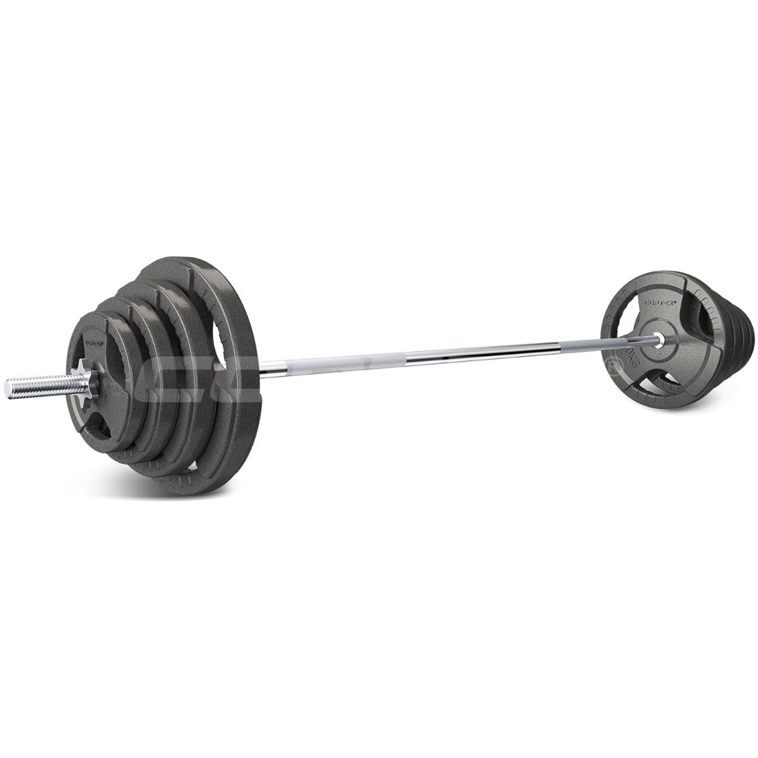Cortex SR10 Portable Squat Rack Package (Set B) with 90kg Standard Tri-Grip Weight and Bar Set