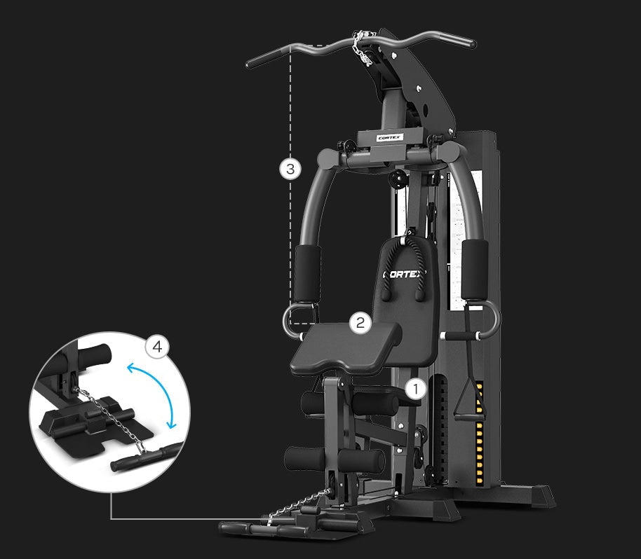 CORTEX SS3 Home Gym with Integrated Front/Rear Fly
