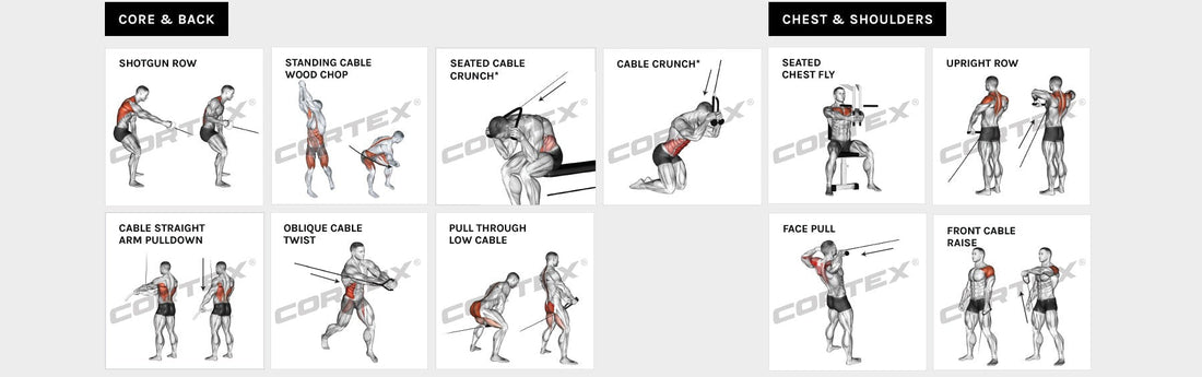 CORTEX SS3 Home Gym with Integrated Front/Rear Fly