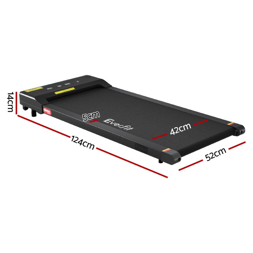 Everfit 400 Walking Pad Treadmill (Black)
