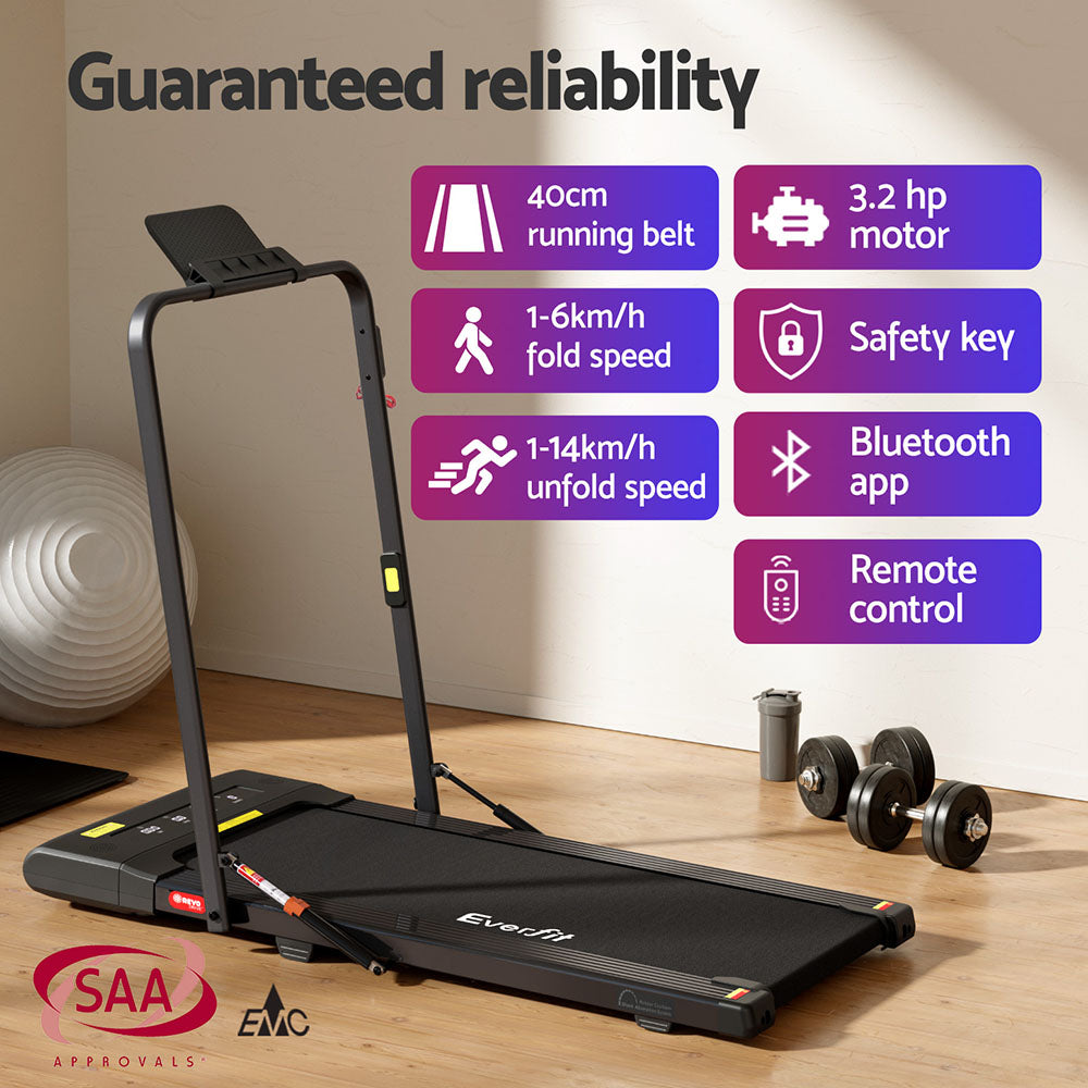 Everfit 400 Walking Pad with Tablet Holder Full Product View