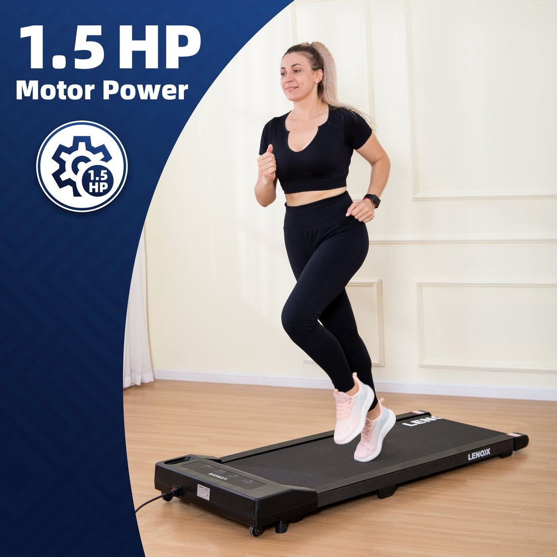 1.5 HP 52cm Electric Walking Pad Treadmill Motor