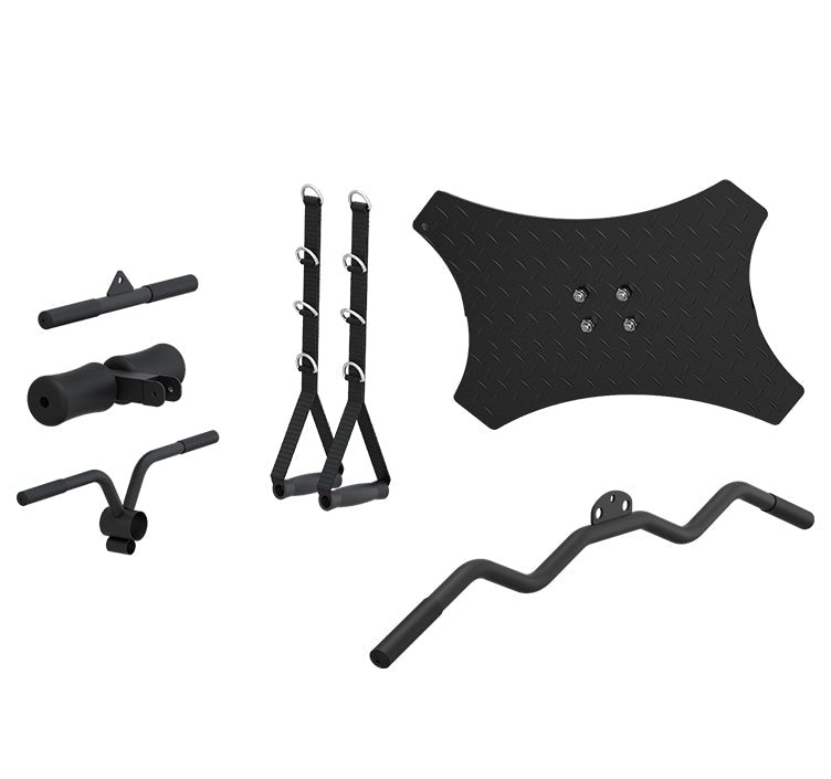 LSG GRK200 10-in-1 Home Gym Station, Power Rack, Smith Machine and Cable Crossover + 90kg Standard Weight Plate Set