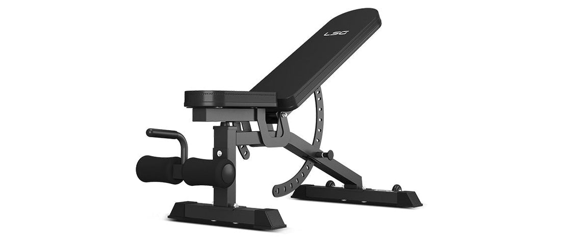 LSG GRK200 10-in-1 Home Gym Station, Power Rack, Smith Machine and Cable Crossover + 90kg Standard Weight Plate Set