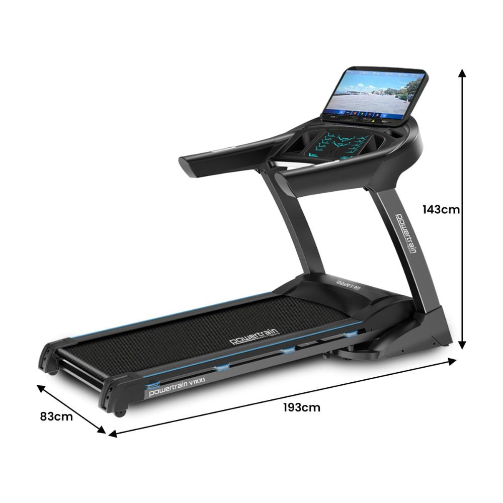 Powertrain V1100 Folding Treadmill