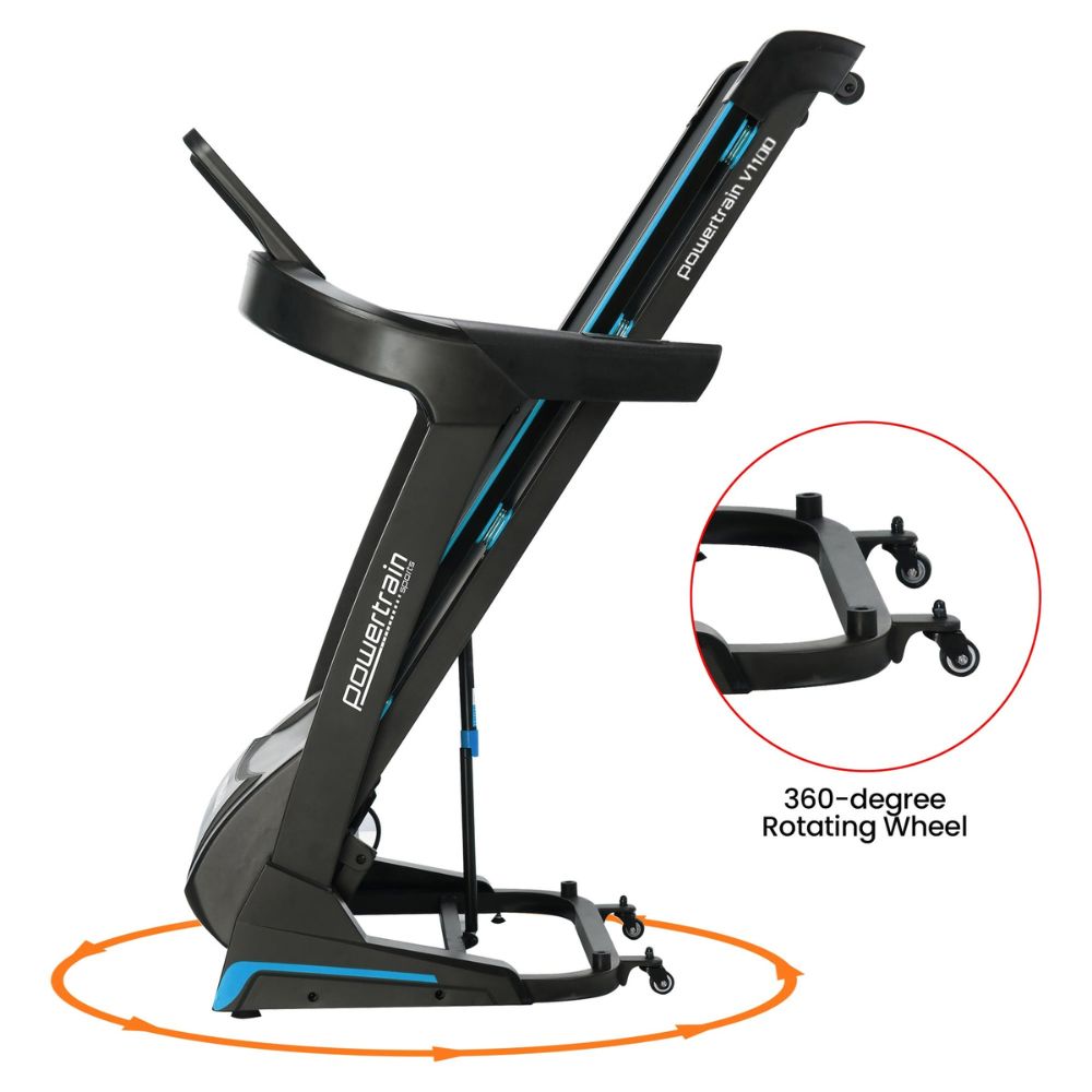 Powertrain V1100 Folding Treadmill