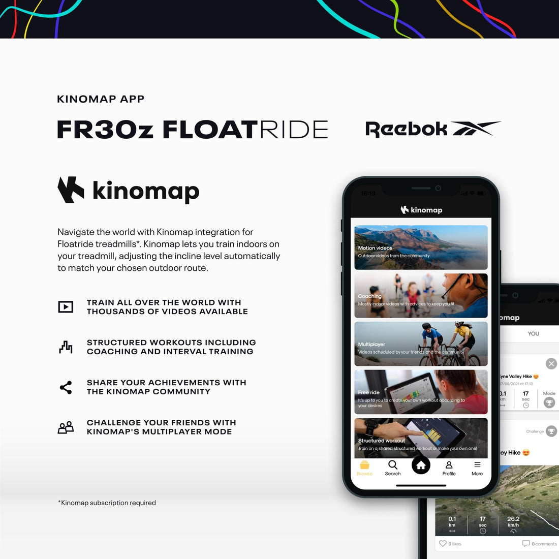 Reebok FR20z Floatride Treadmill