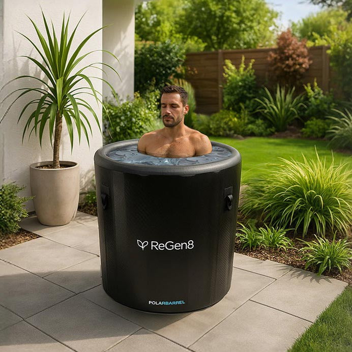 Regen8 PolarBarrel 340L Cold Plunge Ice Bath