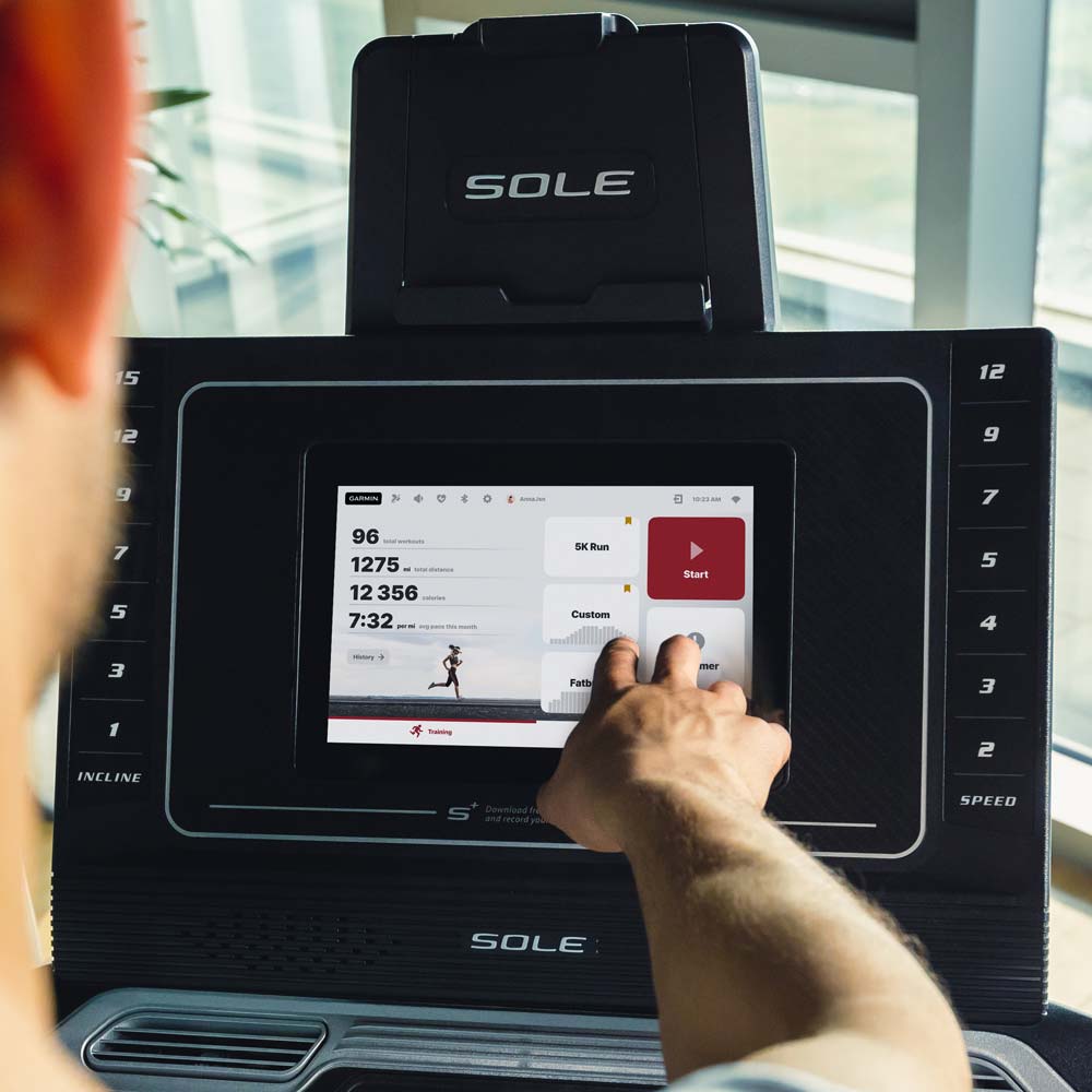 Sole F80 Treadmill Console Display Screen
