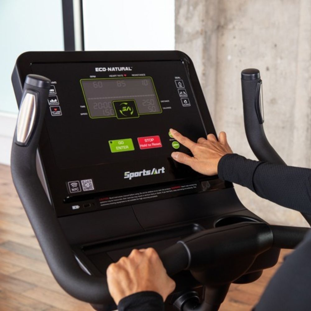 SportsArt C573U ECO-NATURAL™ Prime Upright Exercise Bike