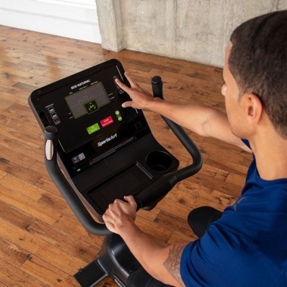 SportsArt C573U ECO-NATURAL™ Prime Upright Exercise Bike