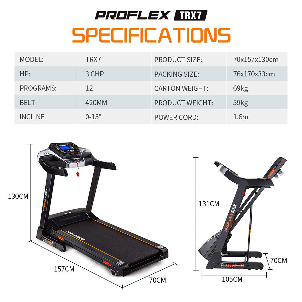 PROFLEX TRX7 Treadmill