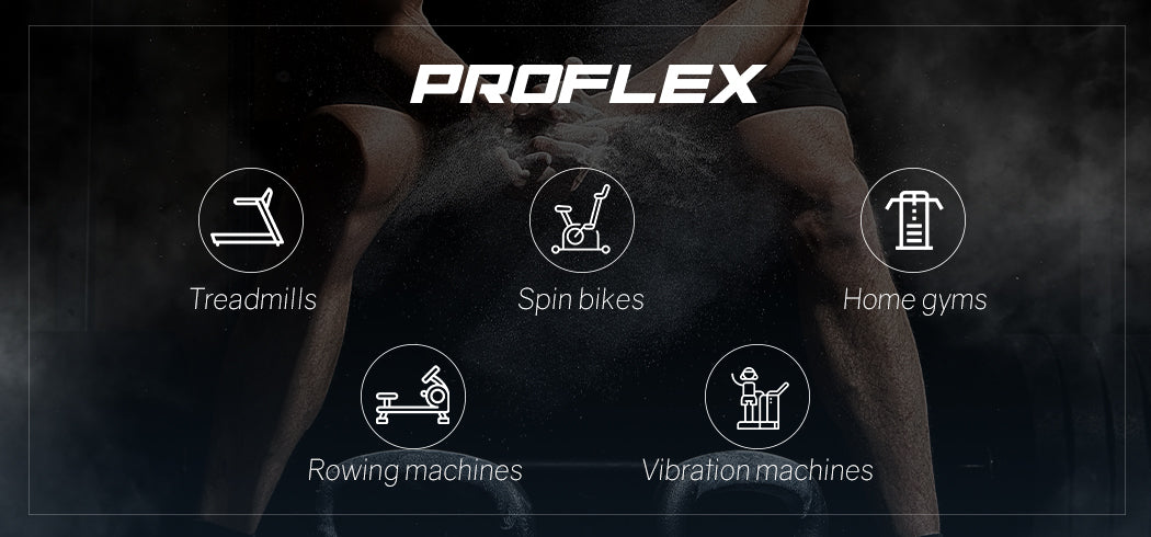 PROFLEX TRX1 Foldable Treadmill (Black)