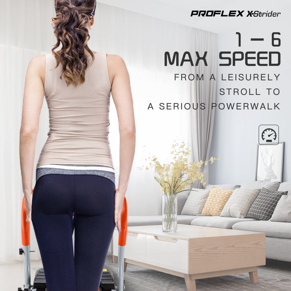PROFLEX X-Strider Mini Walking Treadmill (Orange)