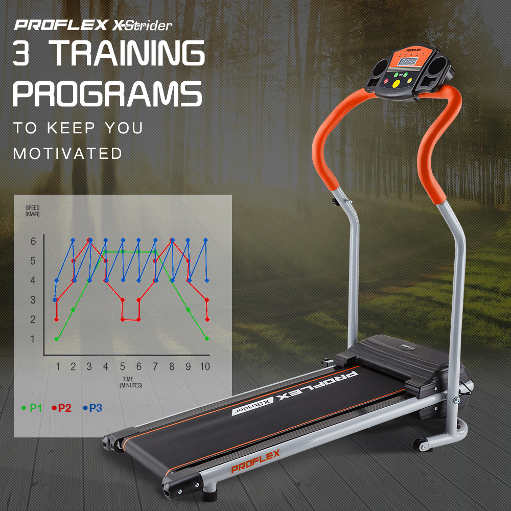 PROFLEX X-Strider Mini Walking Treadmill (Orange)