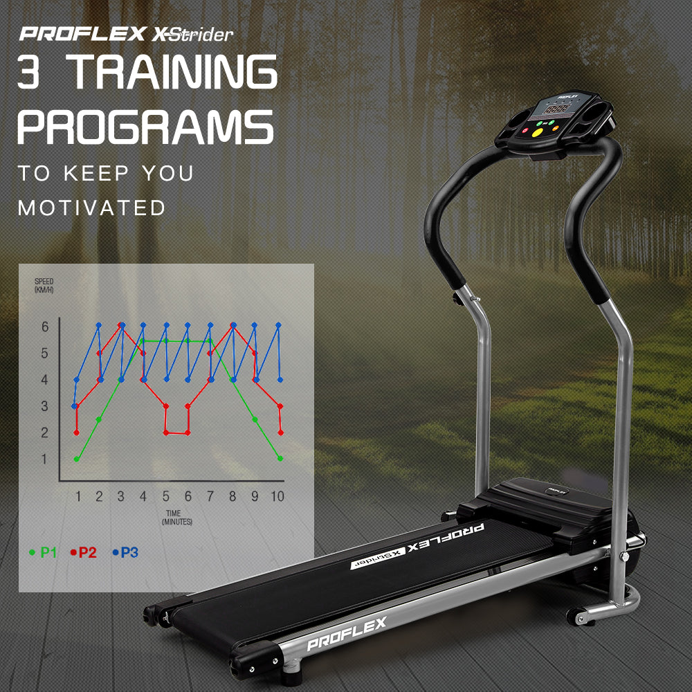 PROFLEX X-Strider Mini Walking Treadmill (Black)