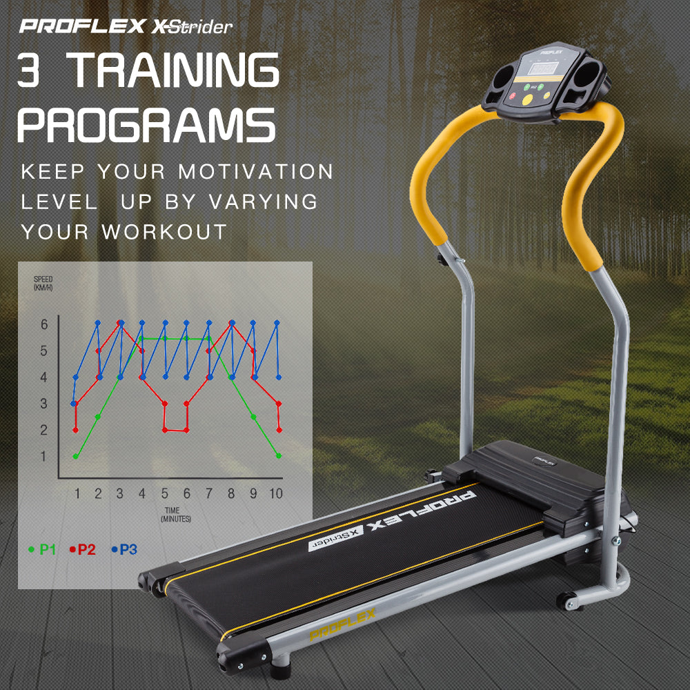 PROFLEX X-Strider Mini Walking Treadmill (Yellow)