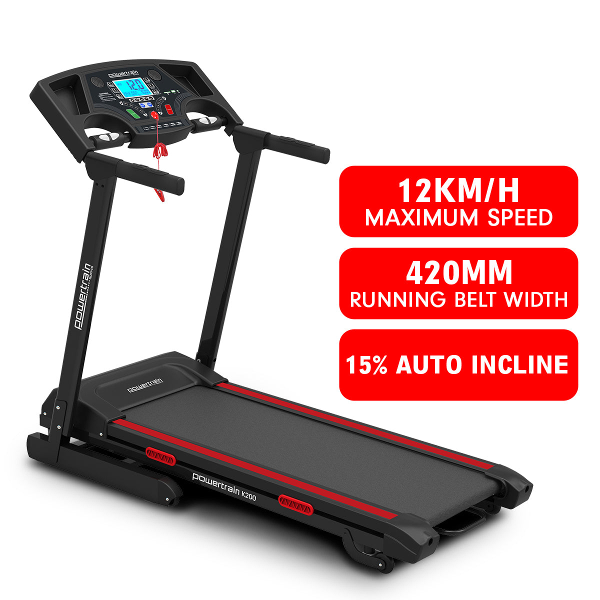 Powertrain K200 Folding Treadmill
