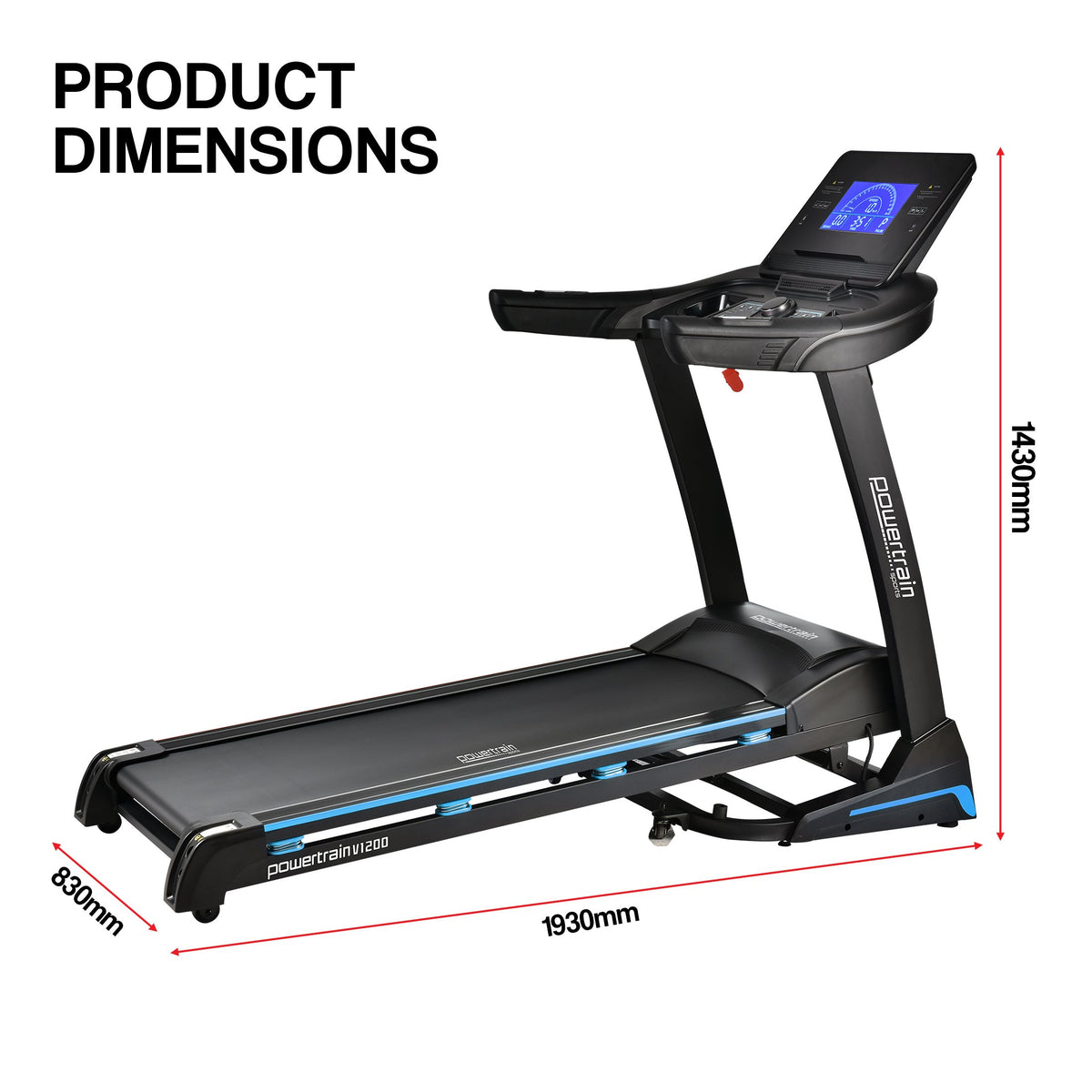 Powertrain V1200 Treadmill