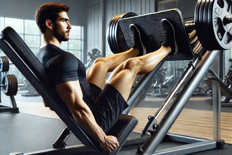 Leg Press for Muscle Targeting