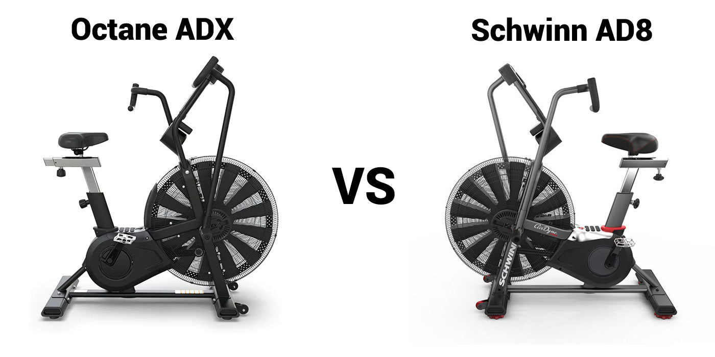 Octane ADX Air Bike vs Schwinn AD8 Air Bike