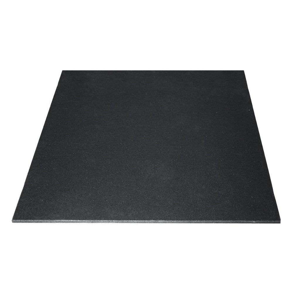 CORTEX 10mm Commercial Bevelled Edge Rubber Gym Tile Mat (1m x 1m) Pack of 16