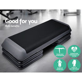 Everfit Aerobic Step Bench - 3 Levels