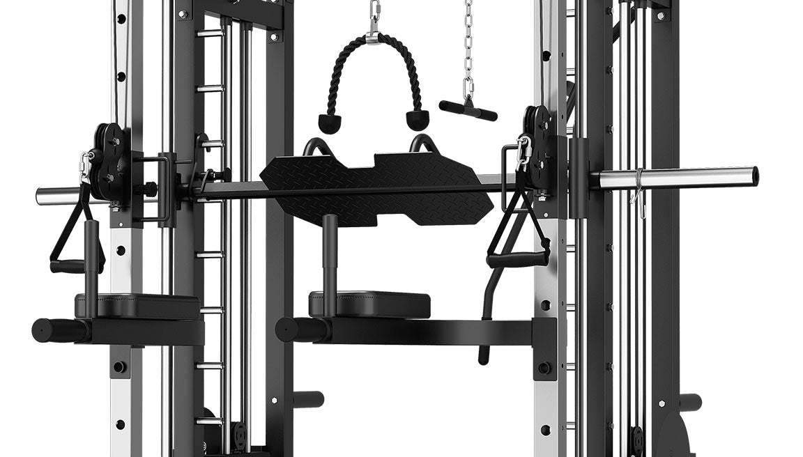 Focus image showing the smith machien feature of the SM25