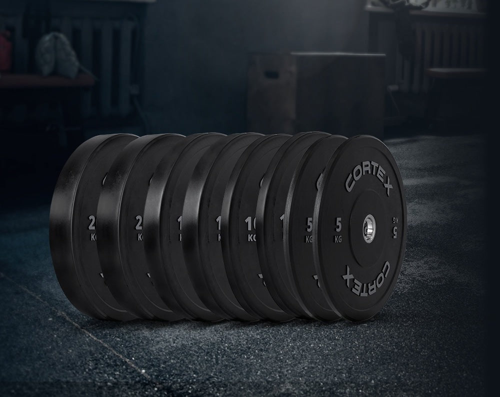 CORTEX SM-25 6-In-1 Power Rack With Smith & Cable Machine Package (Set D) with BN-9 Bench + 130kg Olympic Bumper Weight Plate & Barbell Package