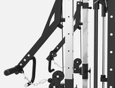 CORTEX SM-25 6-In-1 Power Rack with Smith & Cable Machine Ultimate Package (Set F) with Olympic Bumper Plate + Barbell Set