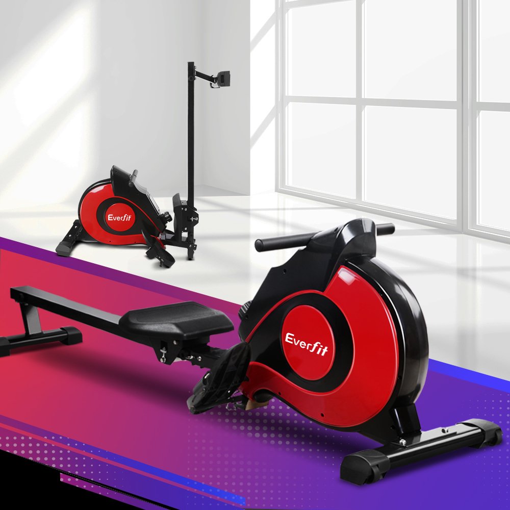 Everfit Magnetic Resistance Rowing Machine Full Product View