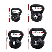Everfit 22kg Kettlebell Set of 5